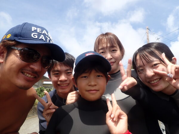 ９月１７日　やっぱり体験ダイビング！台風１４号のうねりの中でいっぱい遊んでました♡