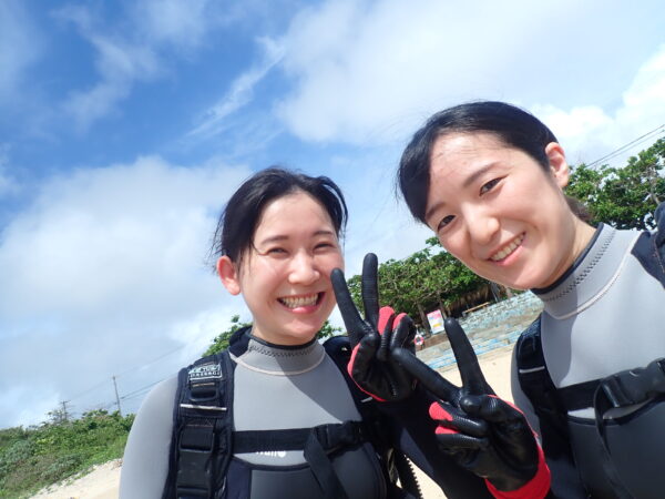 １０月１６日　体験ダイビングはやっぱり宮古島で！大人気のビーチダイビングで遊んできました♡