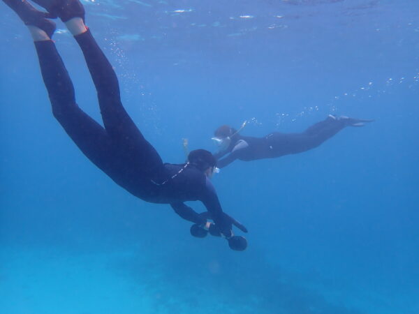 １０月２７日　大人気のマリンスポーツは宮古島で！体験ダイビングに水中スクーターで海大満喫♫　