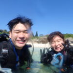 1月31日 貸切体験ダイビングで水中散歩♪水中での呼吸をいっぱい楽しんできました♡