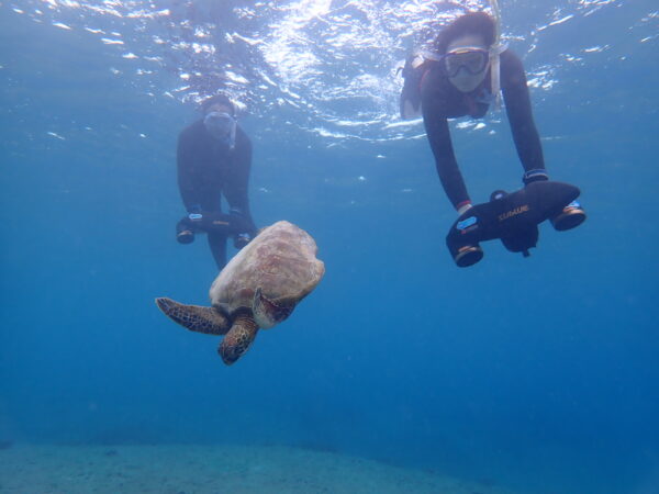 ３月２７日　宮古島と言えば・・・やっぱりマリンスポーツ♫水中スクーターや体験ダイビングで遊んできました♪　