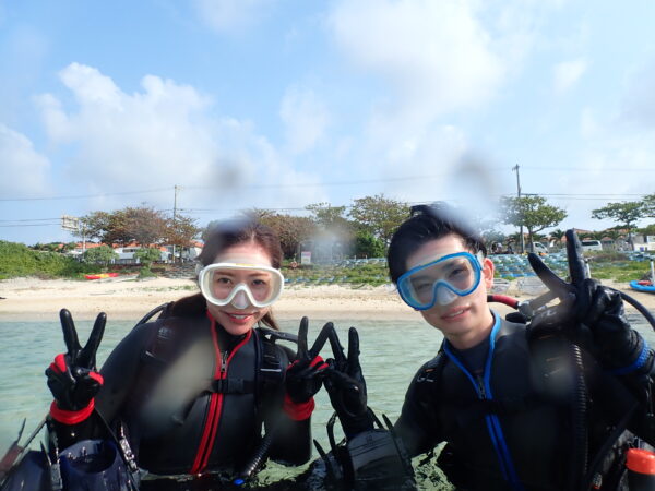 ４月６日　初めての体験ダイビングは宮古島で♫貸切でゆったりツアー☆　