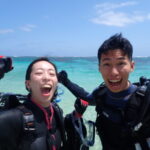 5月2日 曇り予報を吹き飛ばせ!!青空の下、体験ダイビングを楽しんできました♡