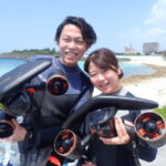 5月24日 体験ダイビングに水中スクーター!マリンスポーツは宮古島で♫